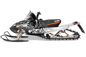 Arctic Cat M Series / Crossfire Sled Graphic Kit - All Years North Star White