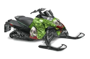 Arctic Cat ProCross Sno Pro Sled Graphic Kit - 2012-2016 Bone Collector Green