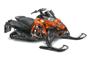 Arctic Cat ProCross Sno Pro Sled Graphic Kit - 2012-2016 Reaper Orange