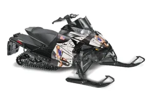 Arctic Cat ProCross Sno Pro Sled Graphic Kit - 2012-2016 T Bomber Black