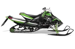 Arctic Cat Sno Pro Race 500 / 600 Sled Graphic Kit - 2008-2011 Reaper Black