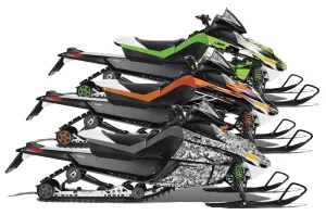 Arctic Cat Z1 Turbo Sled Custom Graphic Kit - 2006-2012