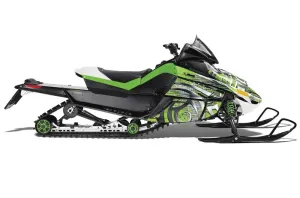 Arctic Cat Z1 Turbo Sled Graphic Kit - 2006-2012 Deaden Green