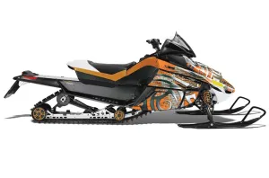 Arctic Cat Z1 Turbo Sled Graphic Kit - 2006-2012 Deaden Orange