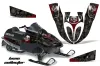 Arctic Cat 120 Sno Pro Youth Sled Graphic Kit - All Years Bone Collector Black
