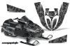 Arctic Cat 120 Sno Pro Youth Sled Graphic Kit - All Years Camoplate Black