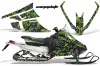 Arctic Cat F Z1 Series Sled Graphic Kit - All Years Camoplate Green