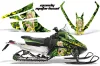 Arctic Cat F Z1 Series Sled Graphic Kit - All Years Motorhead Mandy Green