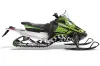 Arctic Cat F Z1 Series Sled Graphic Kit - All Years Playing Cards Green