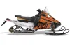 Arctic Cat F Z1 Series Sled Graphic Kit - All Years Silver Star - Reloaded Orange