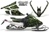Arctic Cat F Z1 Series Sled Graphic Kit - All Years Skulls N Hammers
