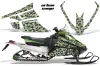 Arctic Cat F Z1 Series Sled Graphic Kit - All Years Urban Camo Green