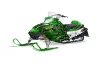 Arctic Cat Firecat F5 / F6 / F7 Sled Graphic Kit - 2003-2006 Skulls N Hammers Green