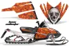 Arctic Cat M Series / Crossfire Sled Graphic Kit - All Years Bone Collector Orange
