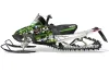 Arctic Cat M Series / Crossfire Sled Graphic Kit - All Years Mad Hatter Green