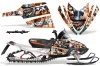Arctic Cat M Series / Crossfire Sled Graphic Kit - All Years Mad Hatter Orange
