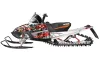 Arctic Cat M Series / Crossfire Sled Graphic Kit - All Years Mad Hatter Silver