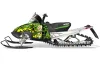 Arctic Cat M Series / Crossfire Sled Graphic Kit - All Years Motorhead Mandy Green