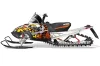 Arctic Cat M Series / Crossfire Sled Graphic Kit - All Years Motorhead Orange