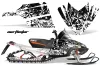 Arctic Cat M Series / Crossfire Sled Graphic Kit - All Years North Star White