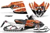 Arctic Cat M Series / Crossfire Sled Graphic Kit - All Years Reaper Orange