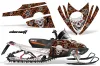 Arctic Cat M Series / Crossfire Sled Graphic Kit - All Years Showoff Orange