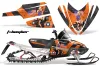 Arctic Cat M Series / Crossfire Sled Graphic Kit - All Years T Bomber Orange