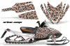 Arctic Cat M Series / Crossfire Sled Graphic Kit - All Years Urban Camo Orange