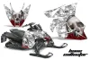 Arctic Cat ProCross Sno Pro Sled Graphic Kit - 2012-2016 Bone Collector White