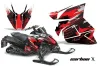 Arctic Cat ProCross Sno Pro Sled Graphic Kit - 2012-2016 Carbon X Red
