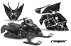 Arctic Cat ProCross Sno Pro Sled Graphic Kit - 2012-2016 Reaper Black