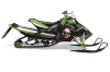 Arctic Cat Sno Pro Race 500 / 600 Sled Graphic Kit - 2008-2011 Bone Collector Black