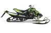 Arctic Cat Sno Pro Race 500 / 600 Sled Graphic Kit - 2008-2011 Mad Hatter Green