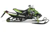 Arctic Cat Sno Pro Race 500 / 600 Sled Graphic Kit - 2008-2011 Mad Hatter Green