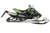 Arctic Cat Sno Pro Race 500 / 600 Sled Graphic Kit - 2008-2011 Reaper Black