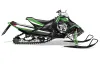 Arctic Cat Sno Pro Race 500 / 600 Sled Graphic Kit - 2008-2011 Silver Star - Reloaded White