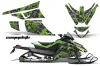 Arctic Cat Z1 Turbo Sled Graphic Kit - 2006-2012 Camoplate Green