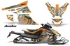 Arctic Cat Z1 Turbo Sled Graphic Kit - 2006-2012 Deaden Orange