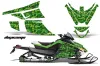 Arctic Cat Z1 Turbo Sled Graphic Kit - 2006-2012 DigiCamo Green