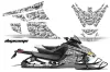 Arctic Cat Z1 Turbo Sled Graphic Kit - 2006-2012 DigiCamo White