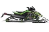 Arctic Cat Z1 Turbo Sled Graphic Kit - 2006-2012 Mad Hatter Green
