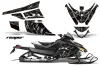Arctic Cat Z1 Turbo Sled Graphic Kit - 2006-2012 Reaper Black