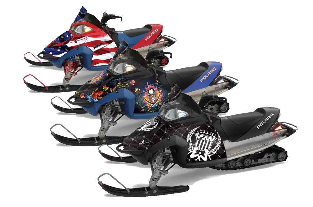 Polaris Fusion Sled Custom Graphic Kit - 2005-2007