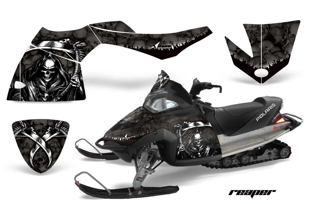 Polaris Fusion Sled Graphic Kit - 2005-2007 Reaper Black