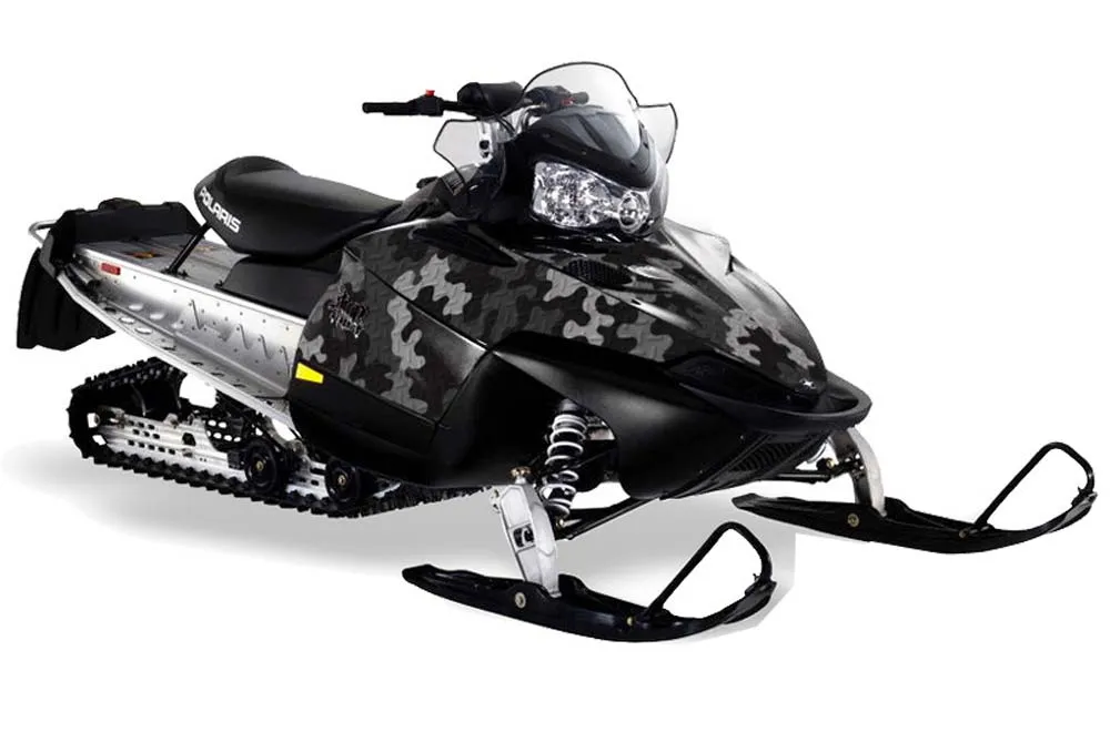 Polaris RMK / Shift / Assault Sled Graphic Kit - 2006-2020 Camoplate Black