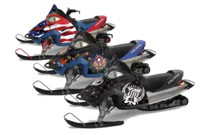 Polaris Fusion Sled Custom Graphic Kit - 2005-2007