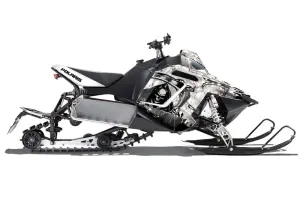Polaris RMK / PRO-R / Rush / Assault Sled Graphic Kit - 2011-2016 Reaper White