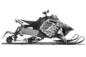 Polaris RMK / PRO-R / Rush / Assault Sled Graphic Kit - 2011-2016 Urban Camo White