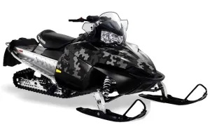 Polaris RMK / Shift / Assault Sled Graphic Kit - 2006-2020 Camoplate Black