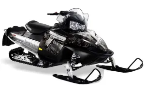 Polaris RMK / Shift / Assault Sled Graphic Kit - 2006-2020 Guns Black